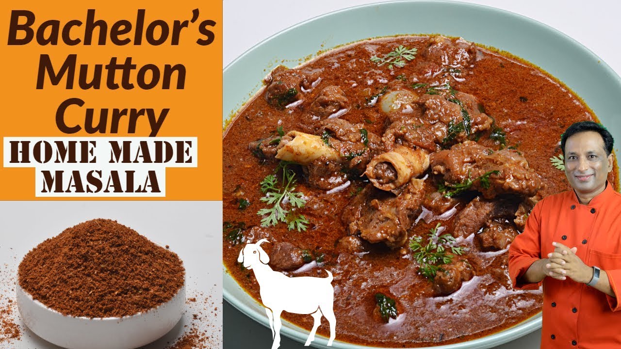 బాచెలర్స్ మటన్ కర్రీ - Bachelors Mutton Curry