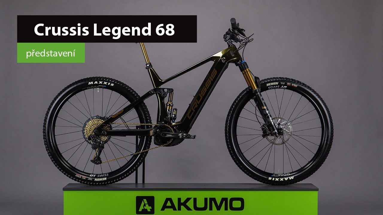 Limitovaná edice CRUSSIS LEGEND 68 - celoodpružené elektrokolo