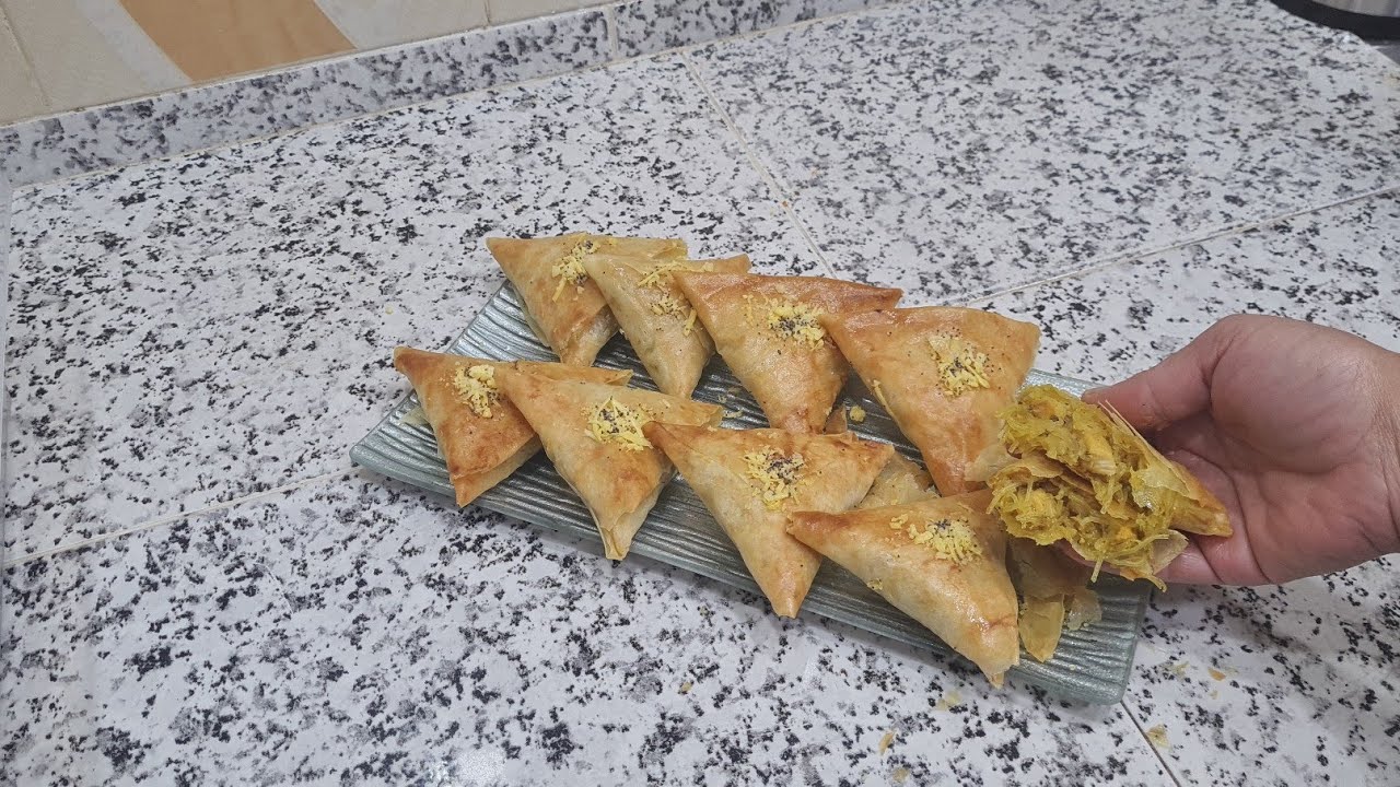  🌙تحضيرات رمضان بريوات مالحين بحشوة لذيذة جدا وطريقة تخزينها في المجمد 👌