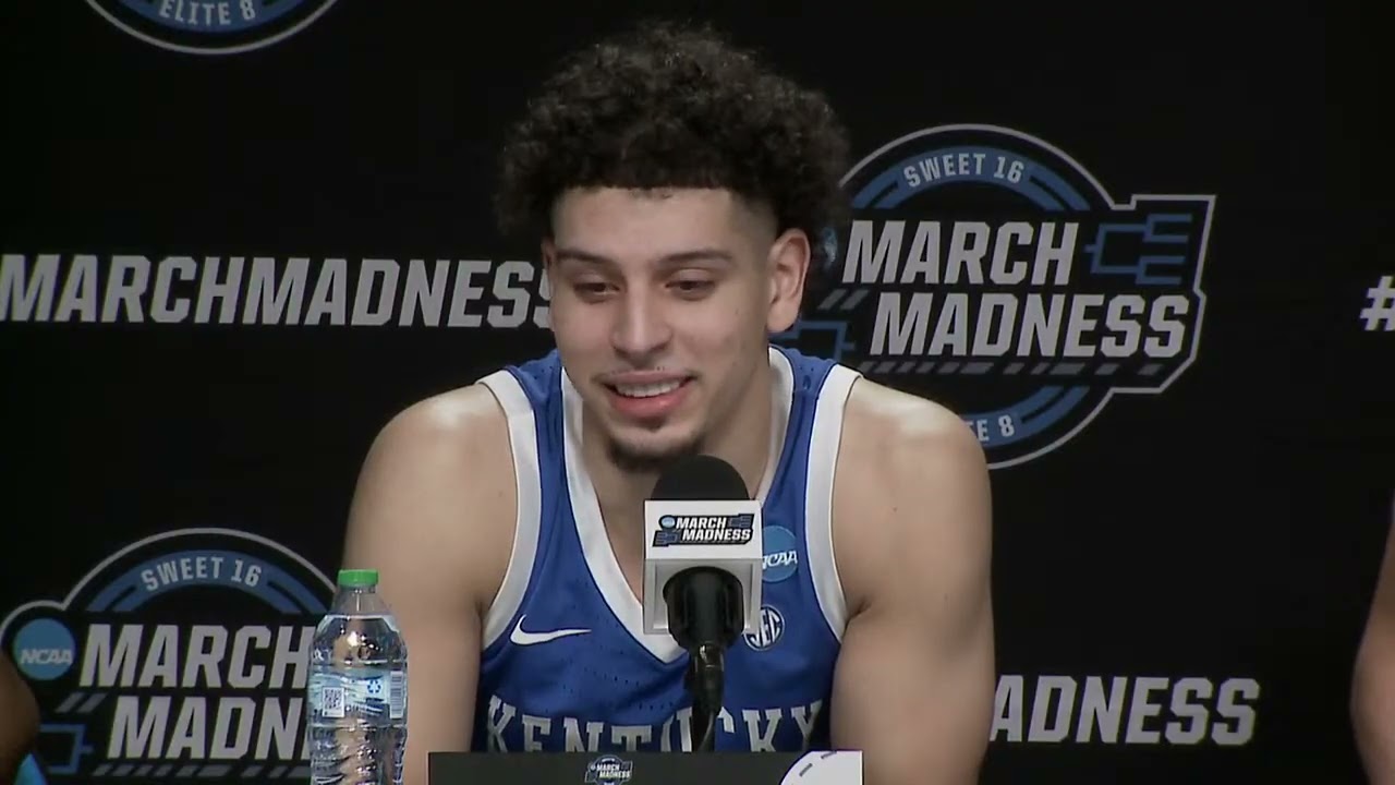 Kentucky Sweet 16 Postgame Press Conference - 2025 NCAA Tournament