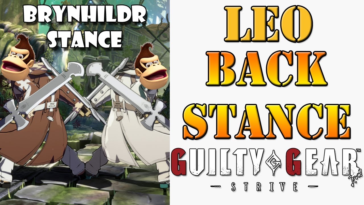 Leo Whitefang's unique Brynhildr stance allows him to go into Gorilla mode in Guilty Gear -Strive-
