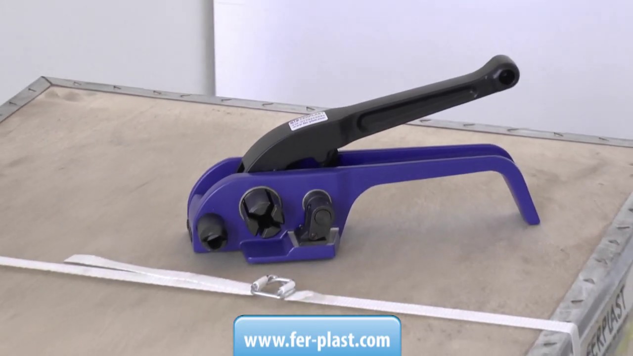 Tenditore manuale per reggetta tessuta CTG 25 - www.fer-plast.com