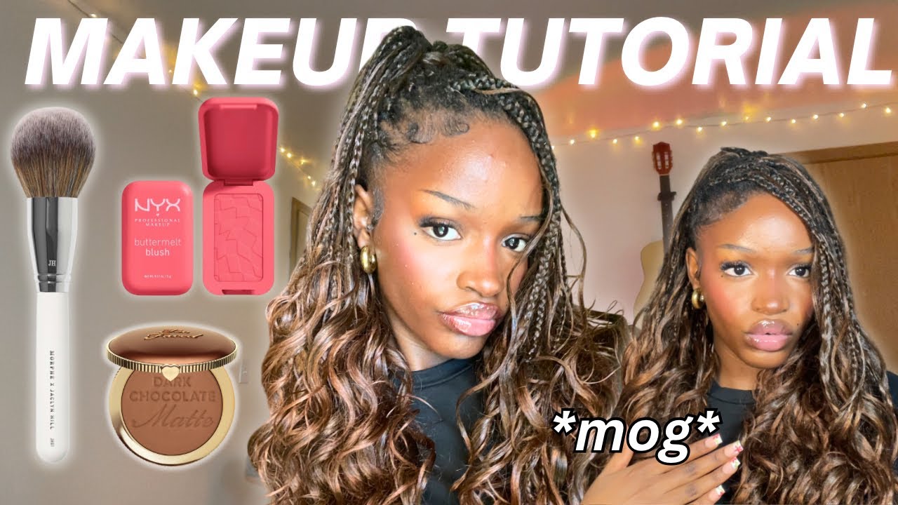 highly requested makeup tutorial *teaching you how to mog*