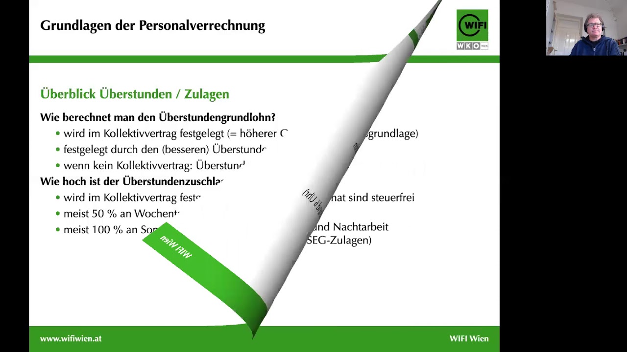 HRM Personalverrechnung 4 Zulagen und Zuschläge