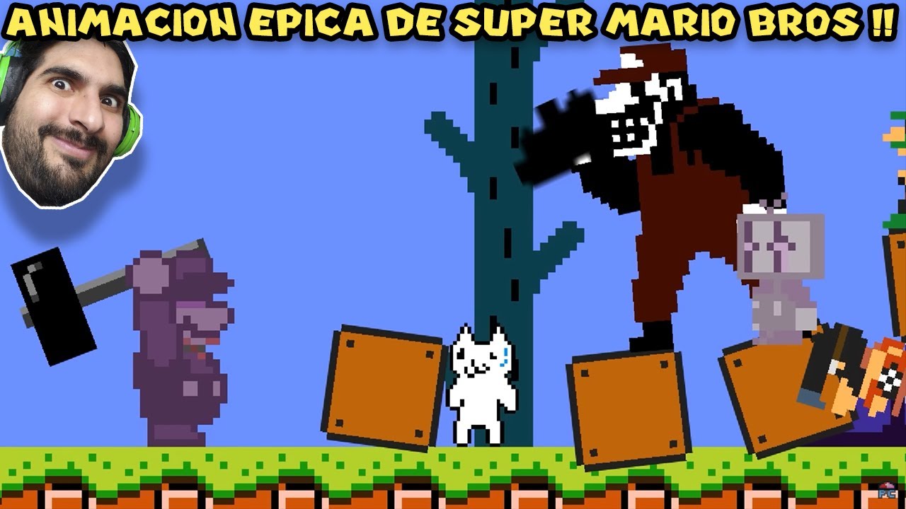 ANIMACIÓN ÉPICA DE SUPER MARIO BROS !! - Reaccionando a Super Mario: Beyond the Bounds