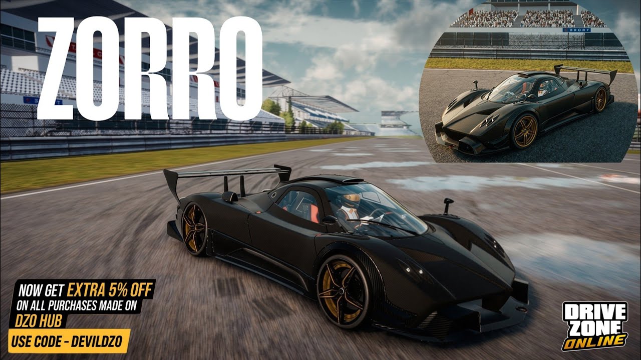 New Zorro | Drive Zone Online: Maxing Out Performance Test & Unlocking Skins & Parts !! 