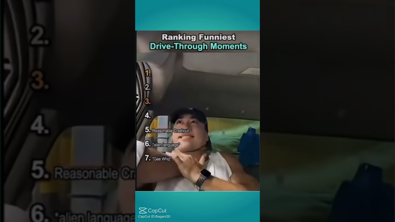 Ranking funniest drive through moments 