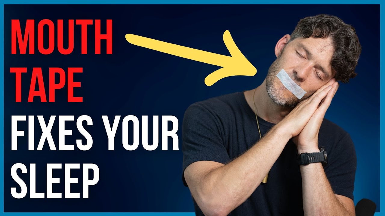 How Simple Mouth Tape Can Transform Your Sleep Quality & Stop Frequent Night Urination