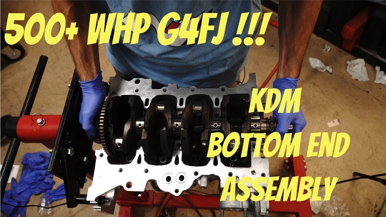 Hyundai Bottom End Assembly G4fJ