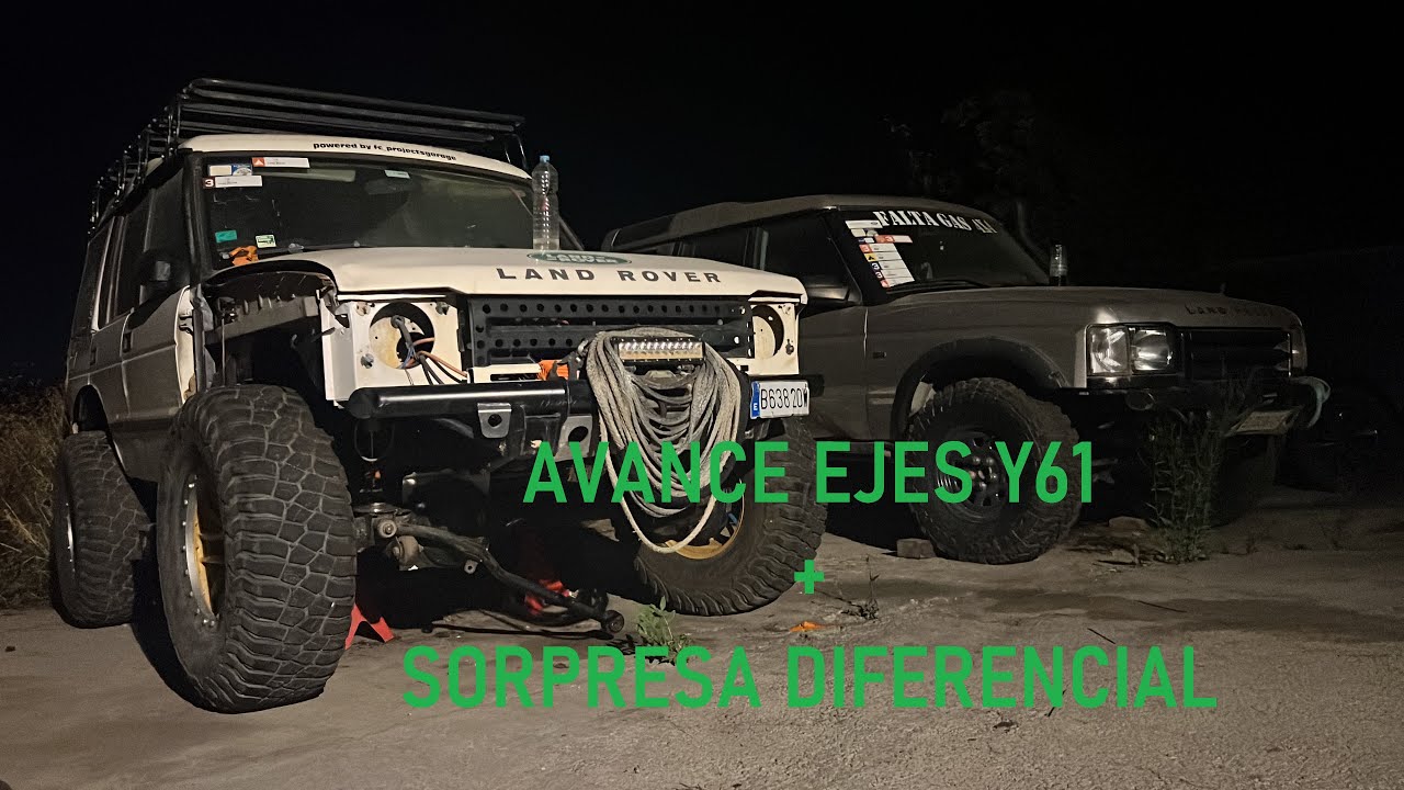 AVANZANDO EL DISCOVERY 300TDI SWAP EJES Y61 + SORPRESA EN DIFERENCIAL TD5!|FaltaGasGarage