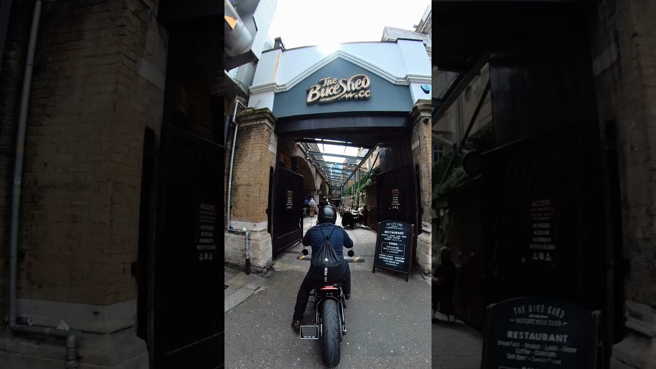 And nothing can go wrong! BikeShed London, #motorbikes #triumph #fail