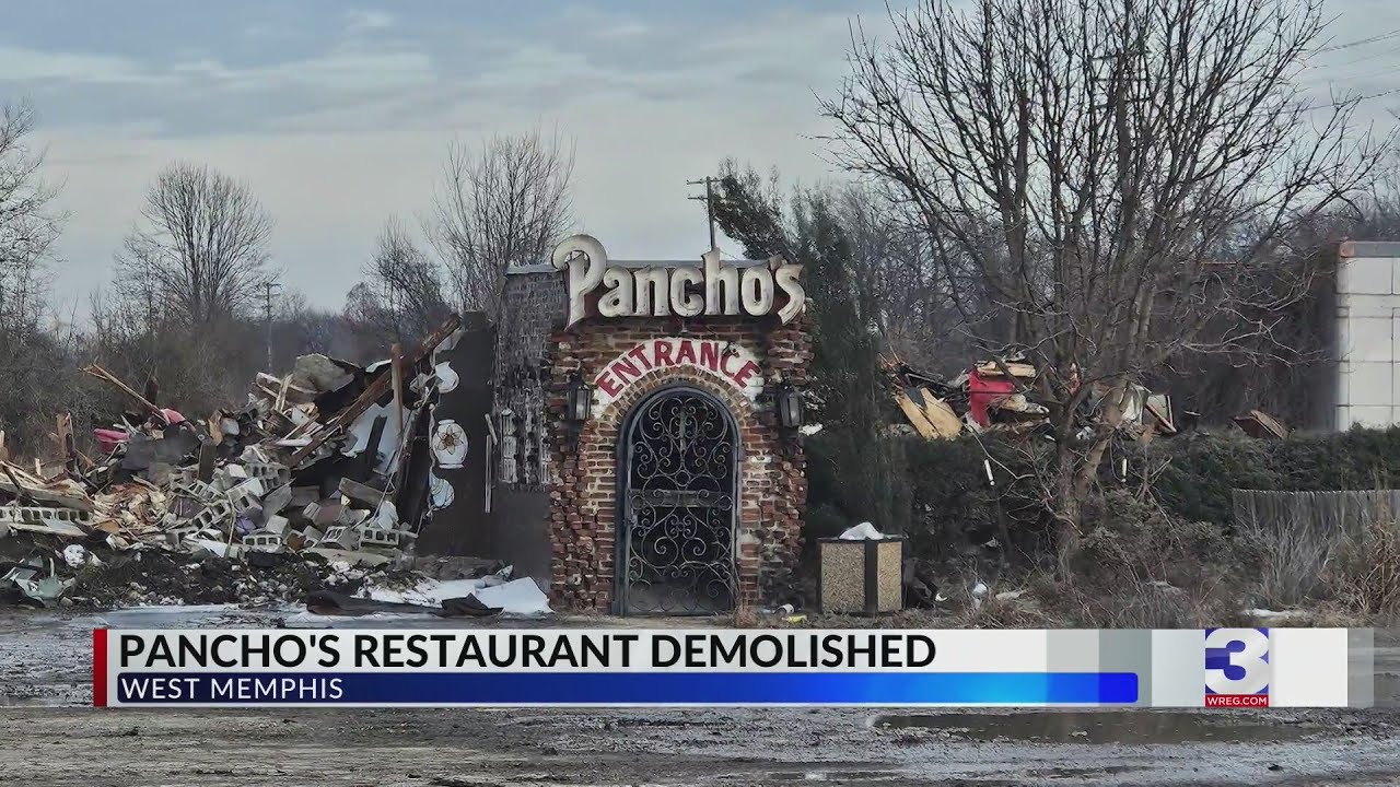 Pancho's Mexican restaurant in West Memphis demolished