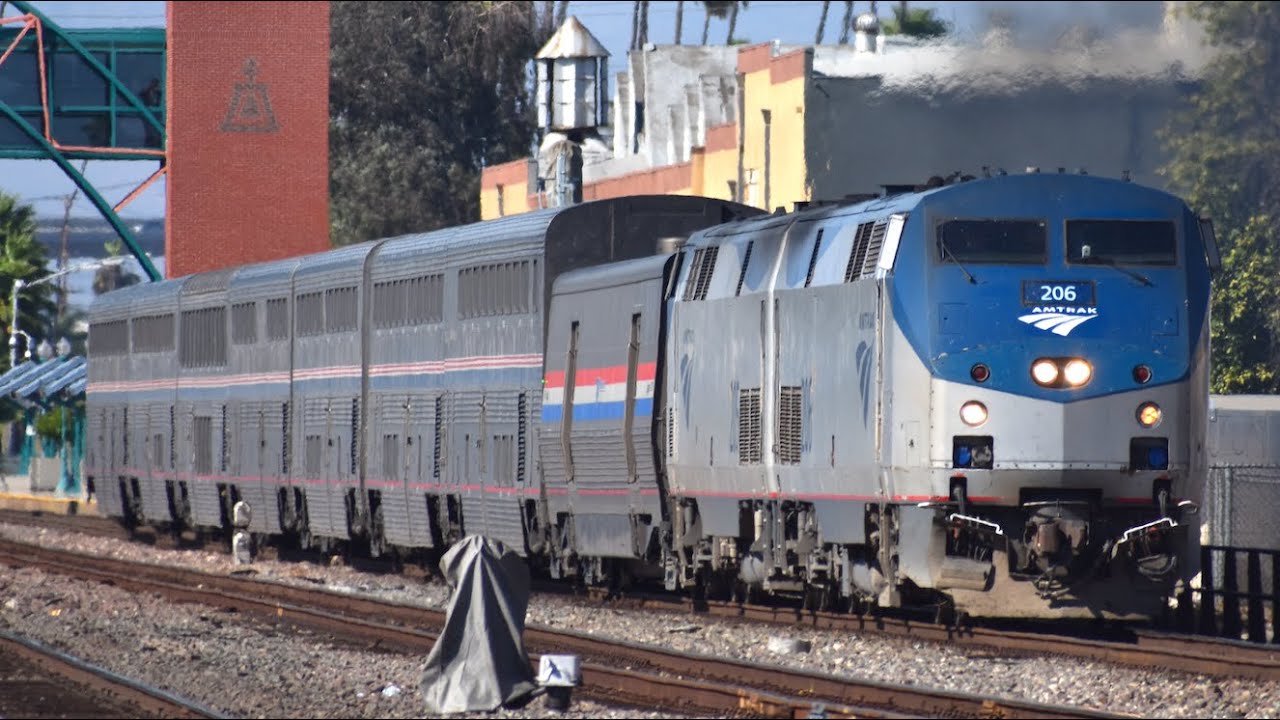 Excellent K5LA Horn!! Amtrak 206 Compilation