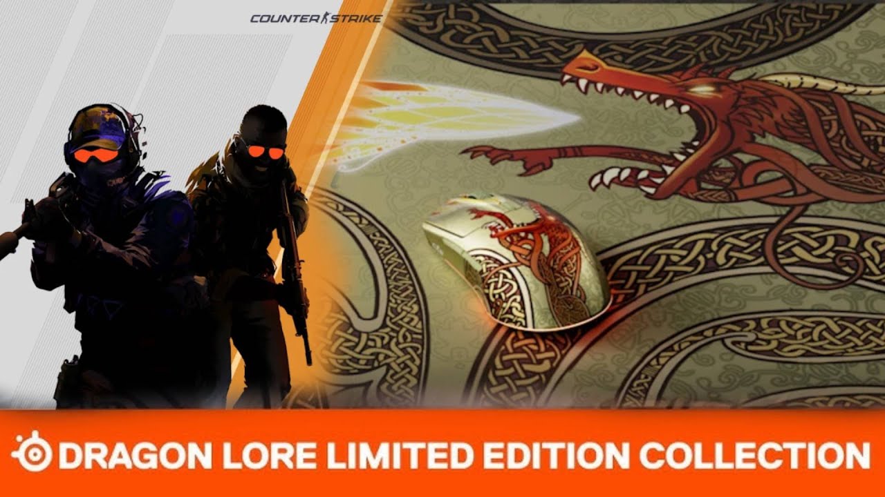 SteelSeries Dragon Lore Counter Strike 2 Limited Edition Showcase