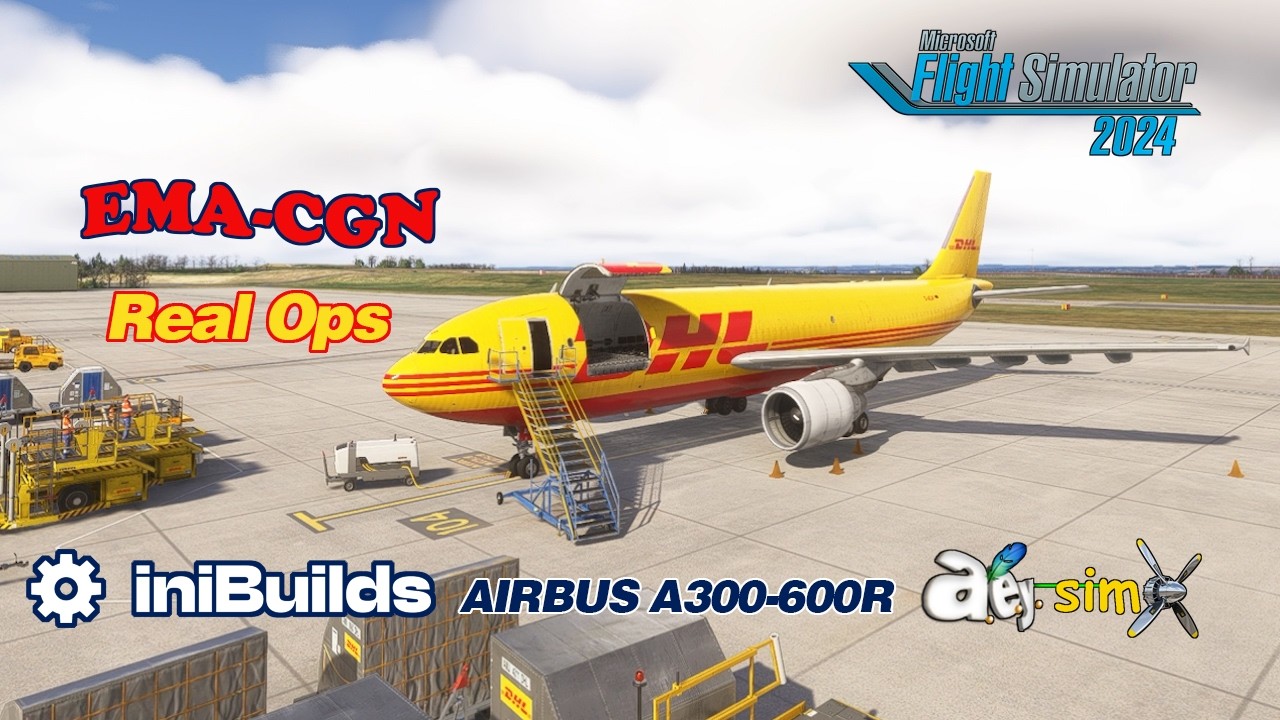 Would you like to take a cargo flight on another iconic aircraft? iniBuilds A300-600R | MSFS 2024