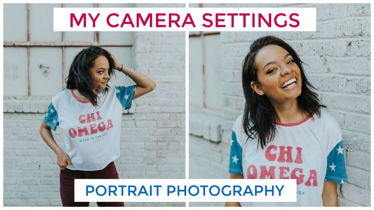 My Camera Settings for Portrait Photography | Manual Mode