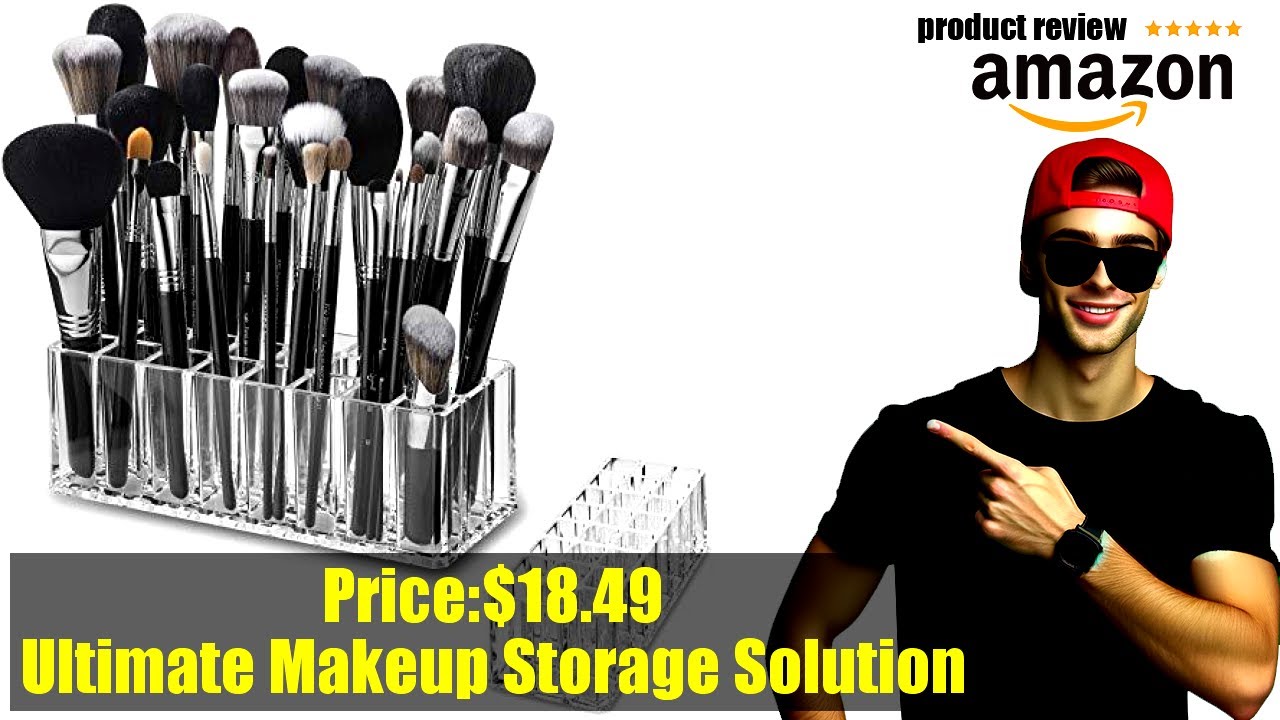 Buy Makeup Organizer | BY ALEGORY byAlegory Acrylic Makeup Beauty Brush Organizer | 24 Space