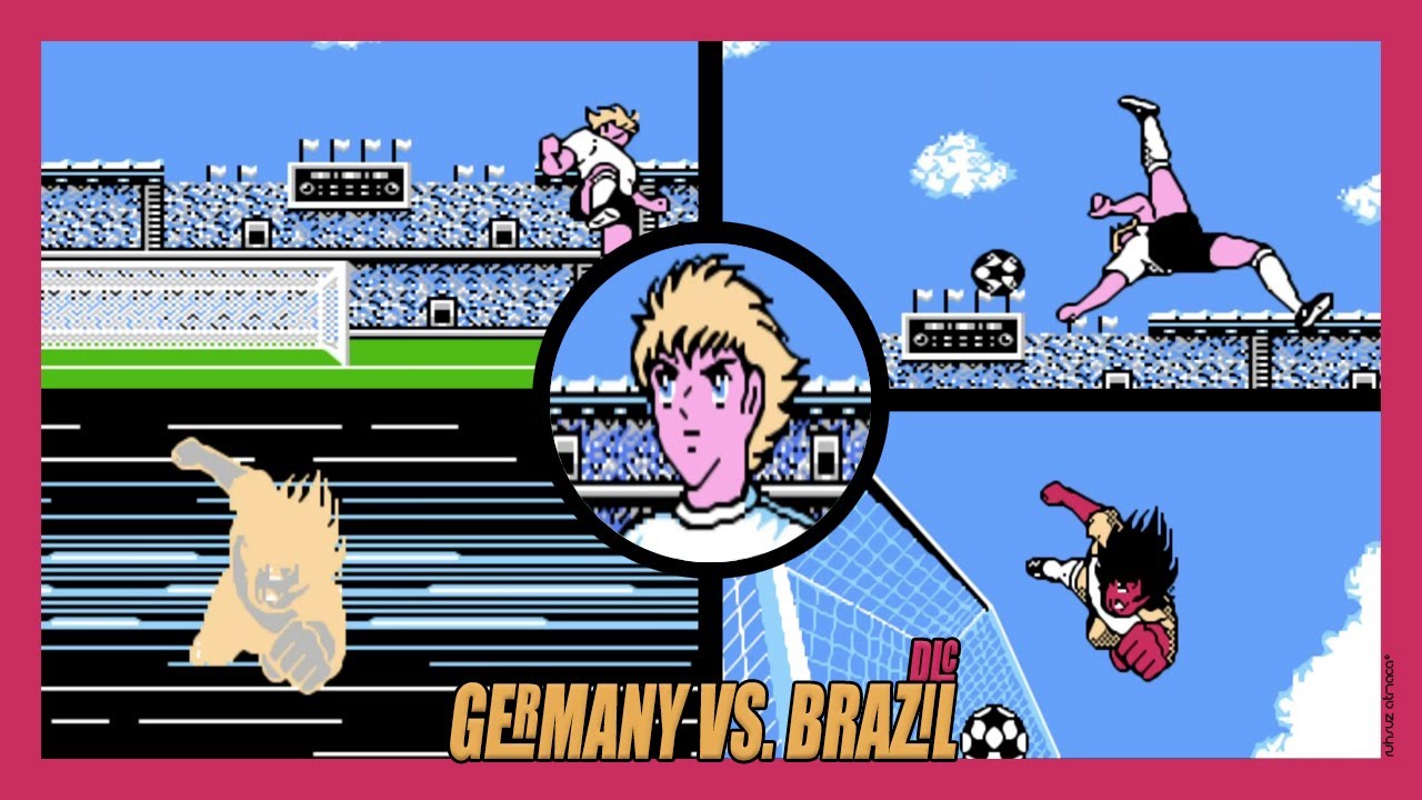 Captain Tsubasa 2: Germany vs. Brazil (DLC) (by NBA01) |【NES】