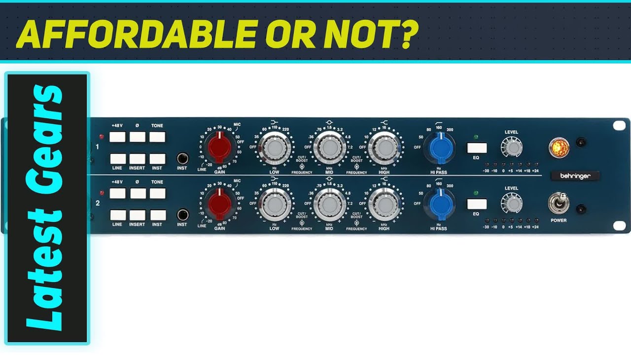 Behringer 1273: Unlocking Incredible Studio Sound