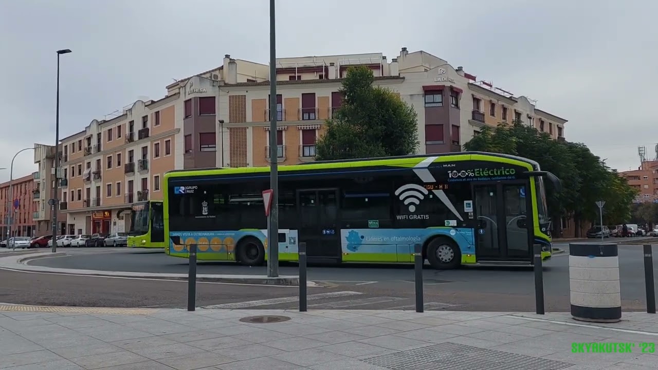 &sup1;&sup3;&sup3;⁰ 🇪🇸 Badajoz 🚌 Tubasa ⌯ Buses 368, 374, 401, 413, 420, 427, 430, 431 ⌯ Guadiana River