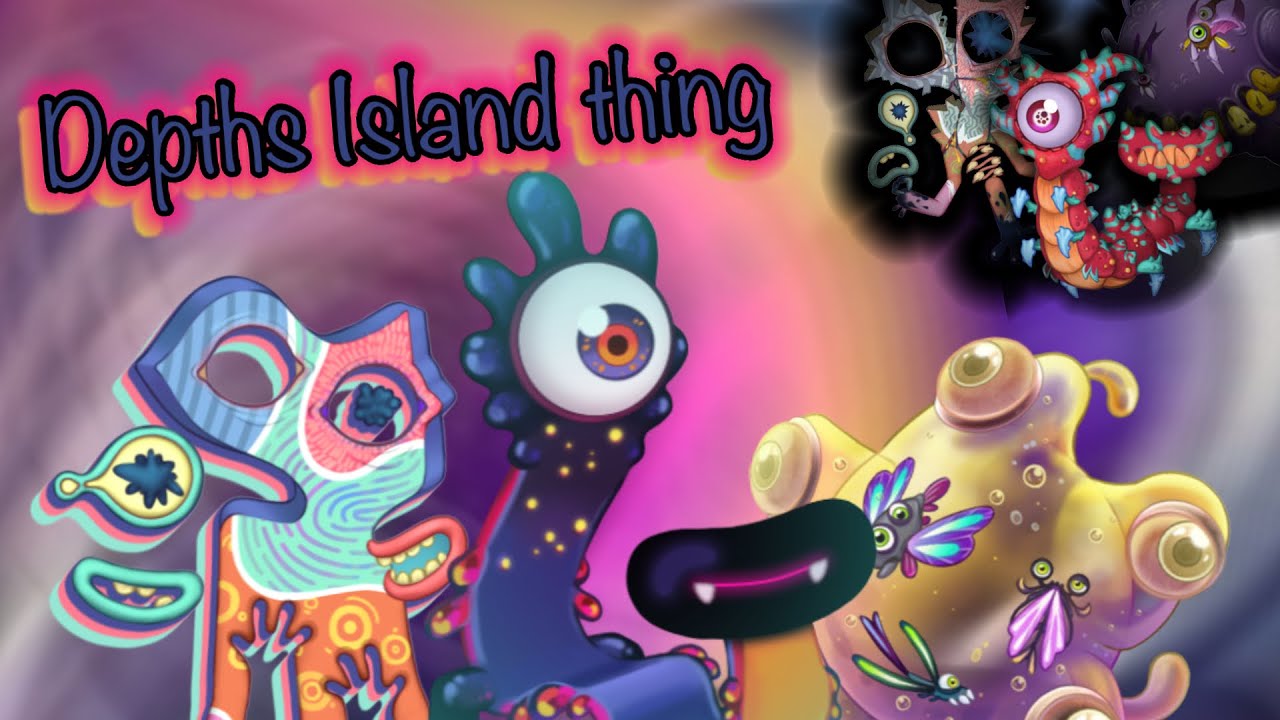 An Island with Depths Monsters I whipped up in a couple hours