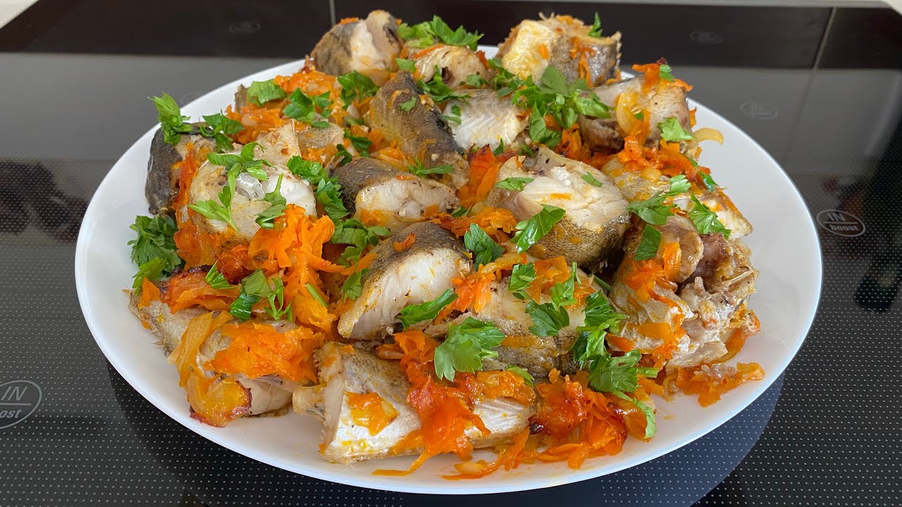 МИНТАЙ В ДУХОВКЕ &mdash; самый вкусный рецепт! Как приготовить минтай