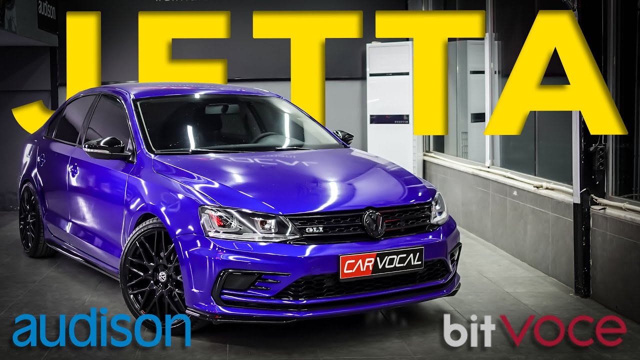 VOLKSWAGEN JETTA SES SİSTEMİ ve BAGAJ DİZAYNI | AUDISON VOCE & BITONE
