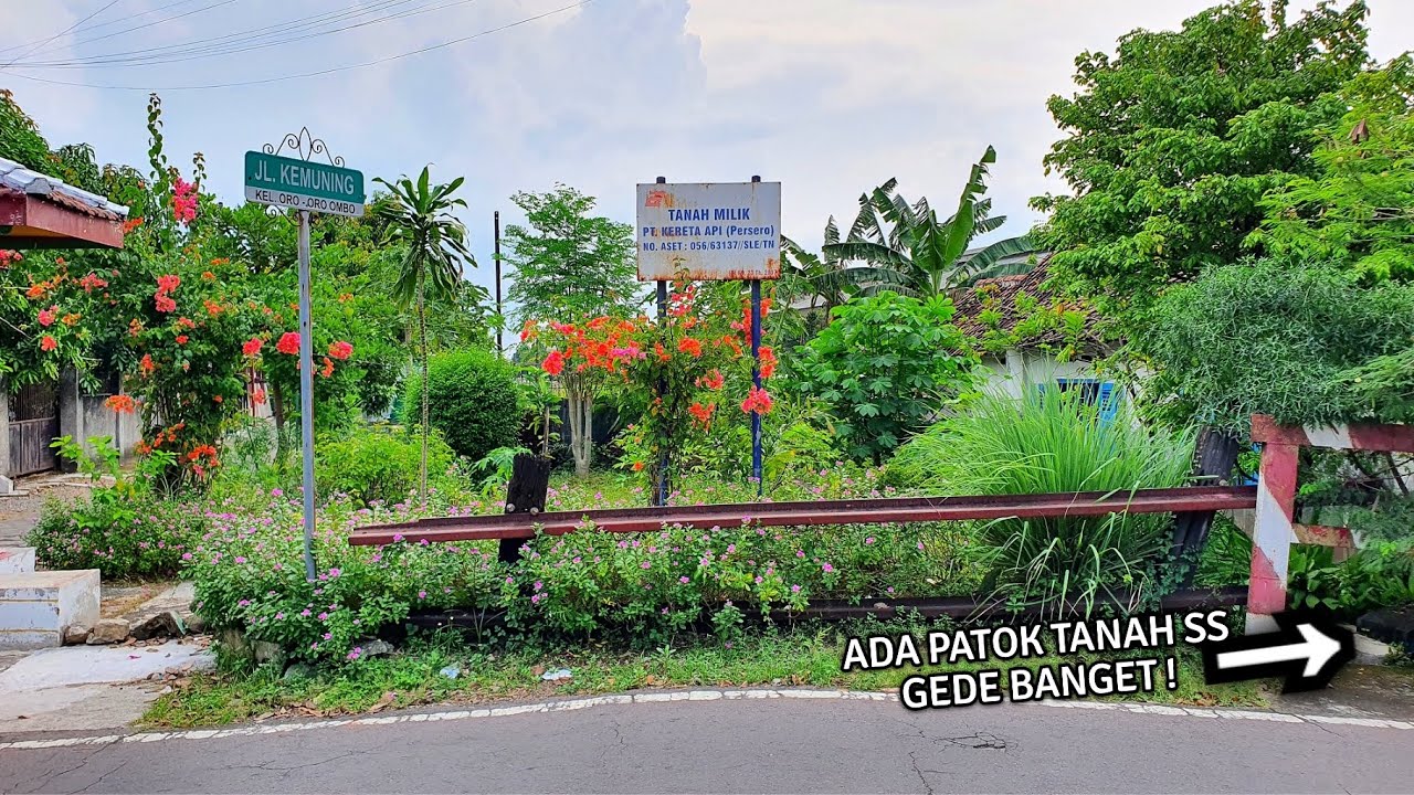 MASIH TERLIHAT JELAS ! AWAL CABANG JALUR KERETA API MADIUN - PONOROGO - SLAHUNG (PART 1)