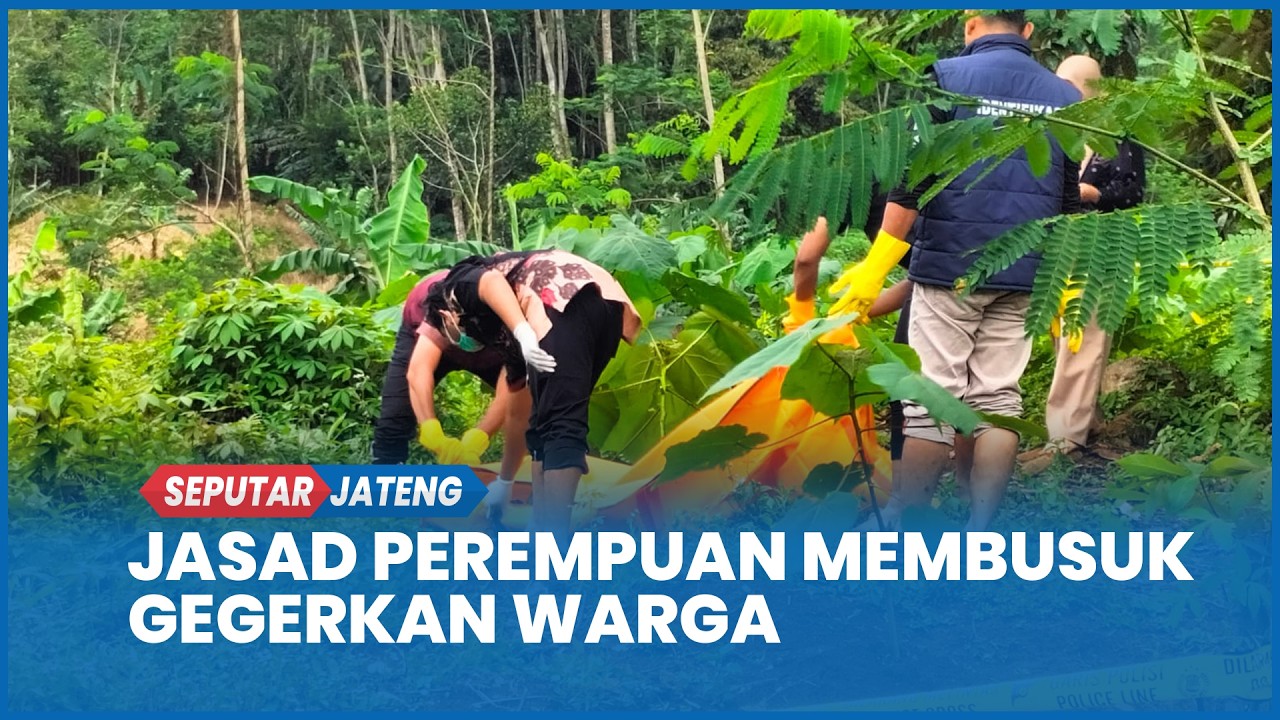 Penemuan Jasad Perempuan Membusuk Gegerkan Warga Batang, Polisi Lakukan Penyelidikan