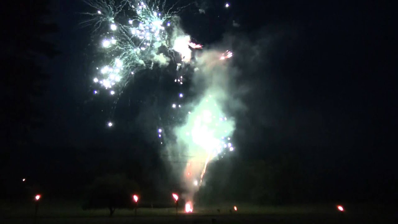 Union Dale, PA - Fourth of July Fireworks 2012