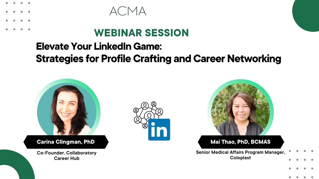 Elevate Your LinkedIn Game: Strategies for Profile Crafting and Career Networking
