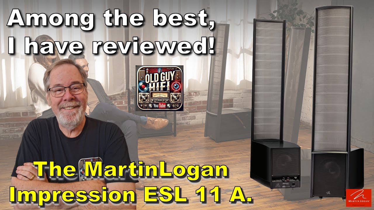 Один из лучших, что я когда-либо тестировал! Martin-Logan Impression ESL 11 A. Действительно хоро...