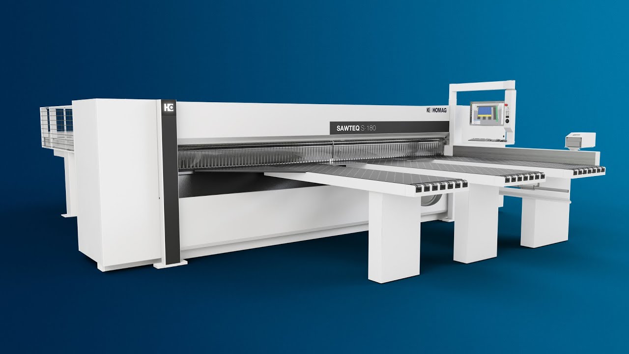 SAWTEQ S-180 Our powerful panel dividing saw