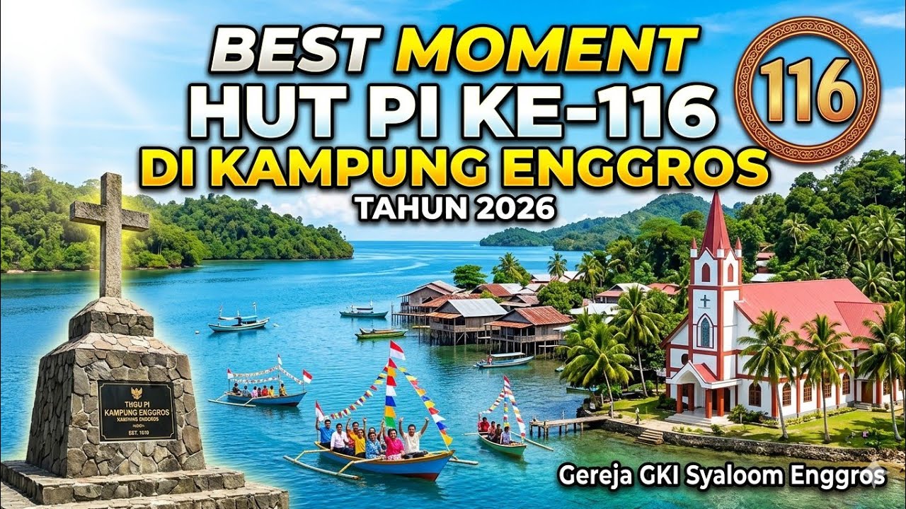 Best Moment Hut Pi Ke-116 Di Kampung Enggros 
