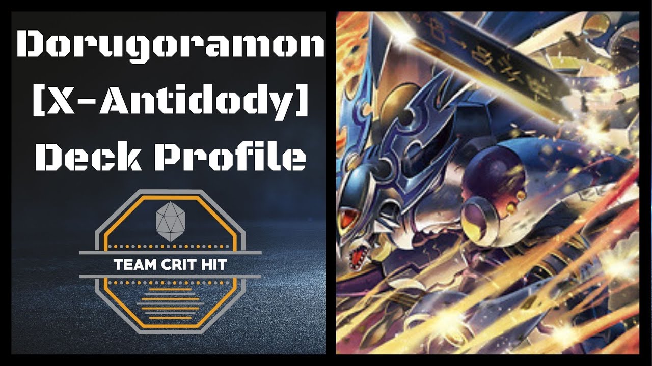Digimon TCG - Dorugoramon [X-Antibody] - Deck Profile Set 7 Meta!!!