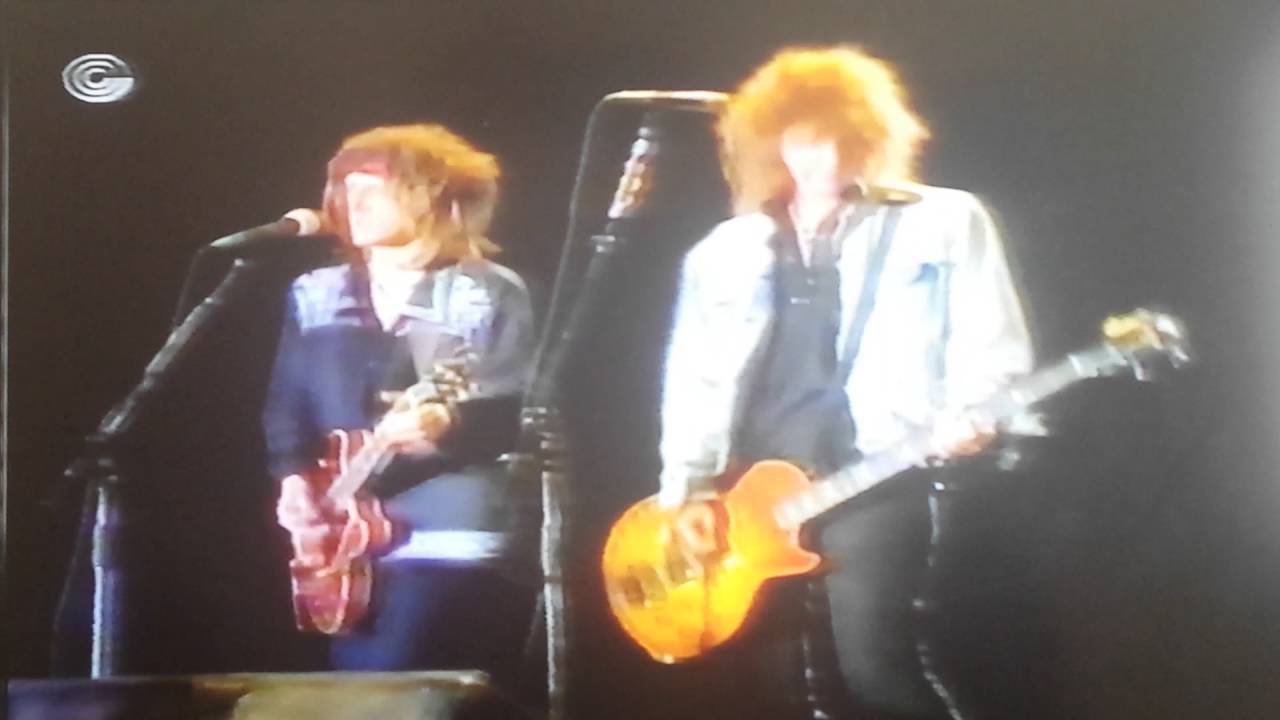 Guns n roses tel aviv israel 1993 from tv news