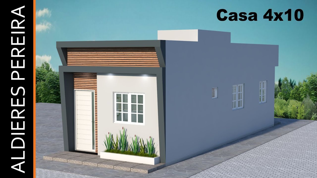 CASA 4 X 10  com 2 quartos – Simplesmente fantástica...