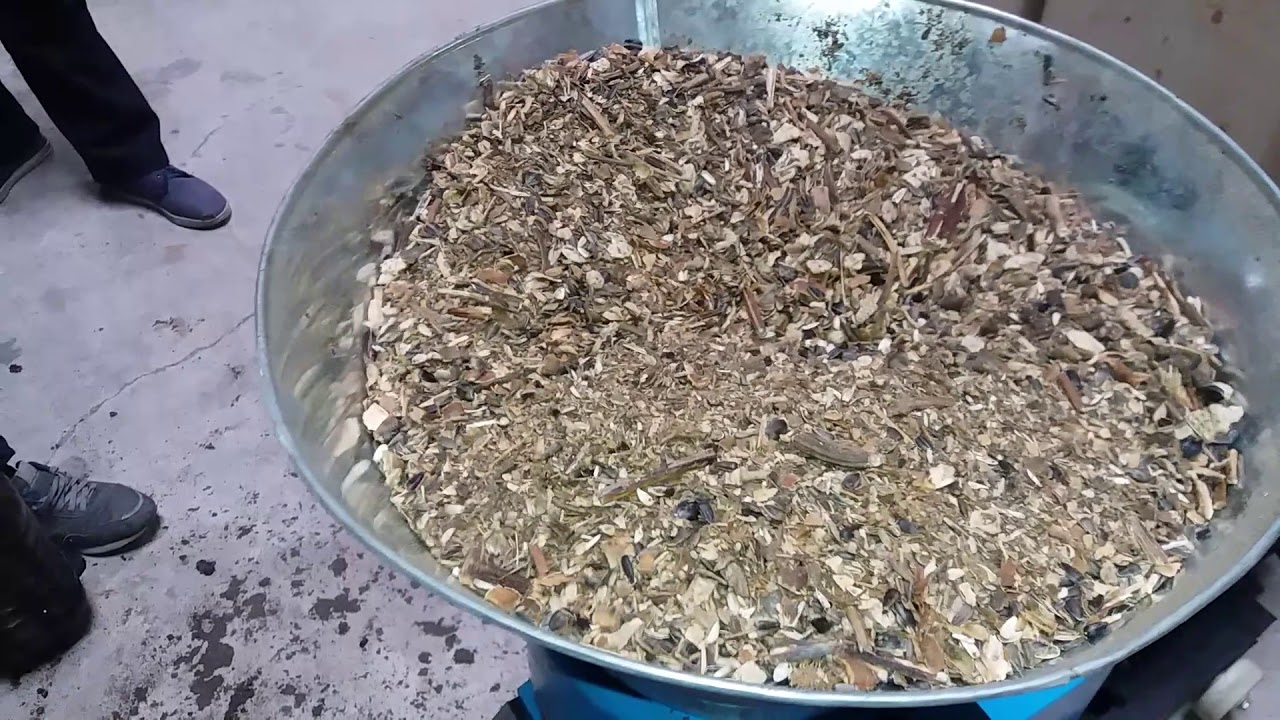 Granulator KL-250 BIOMASA din deseuri de floarea soarelui