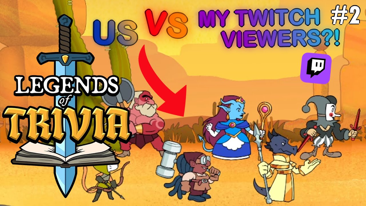 Our Viewers Are Fighting Us.. | Jackbox - Legends of Trivia (Part 2)