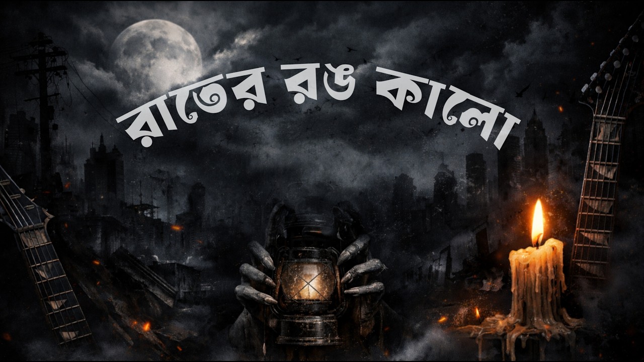রাতের রঙ কালো | Dark Bengali Rock Song | Underground Bangla Rock