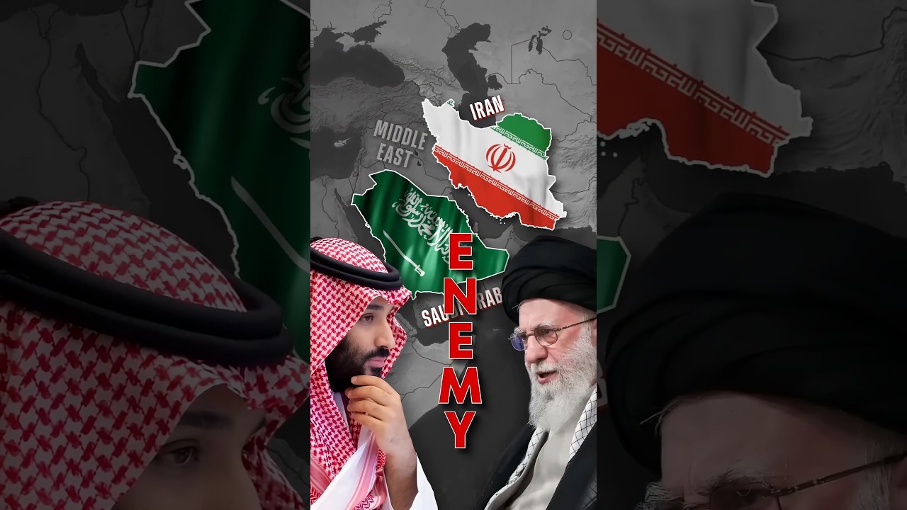 Why Iran and Saudi are Enemies #shorts #youtubeshorts #facts