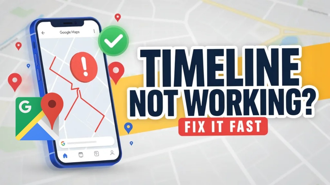 Google Maps Timeline Not Working? Fix It Step by Step
