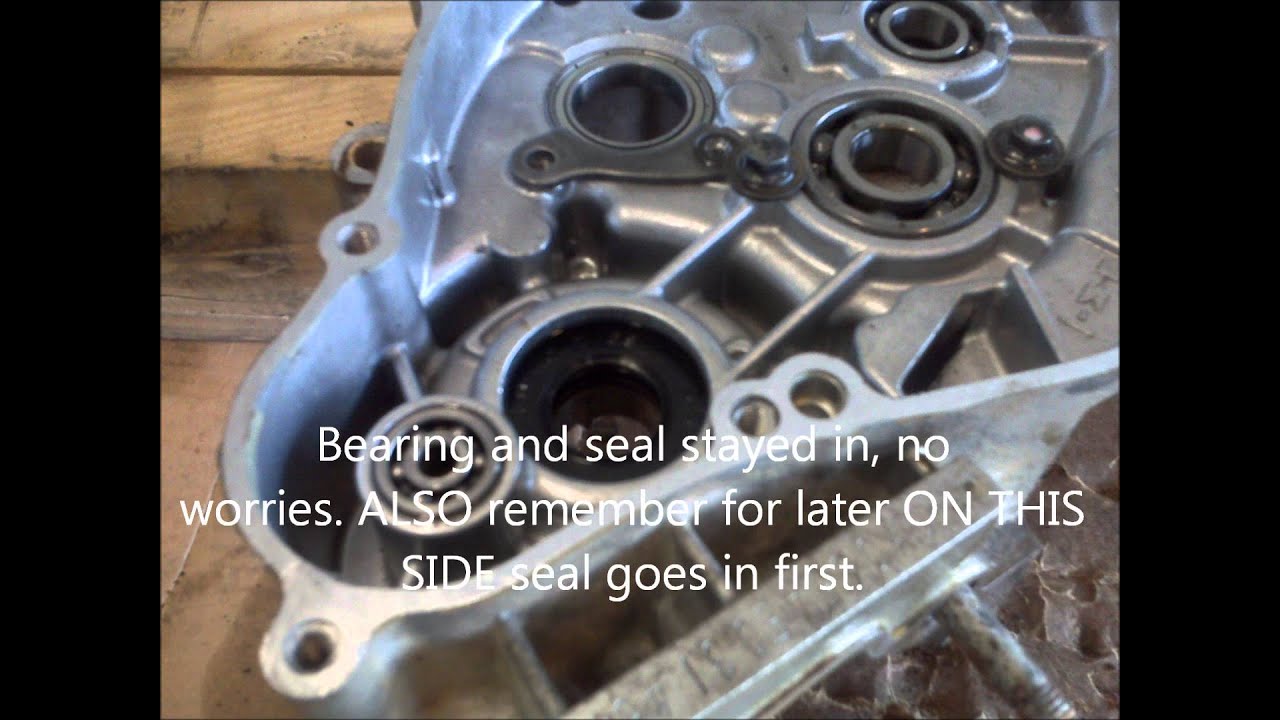 KX65 bottom end rebuild