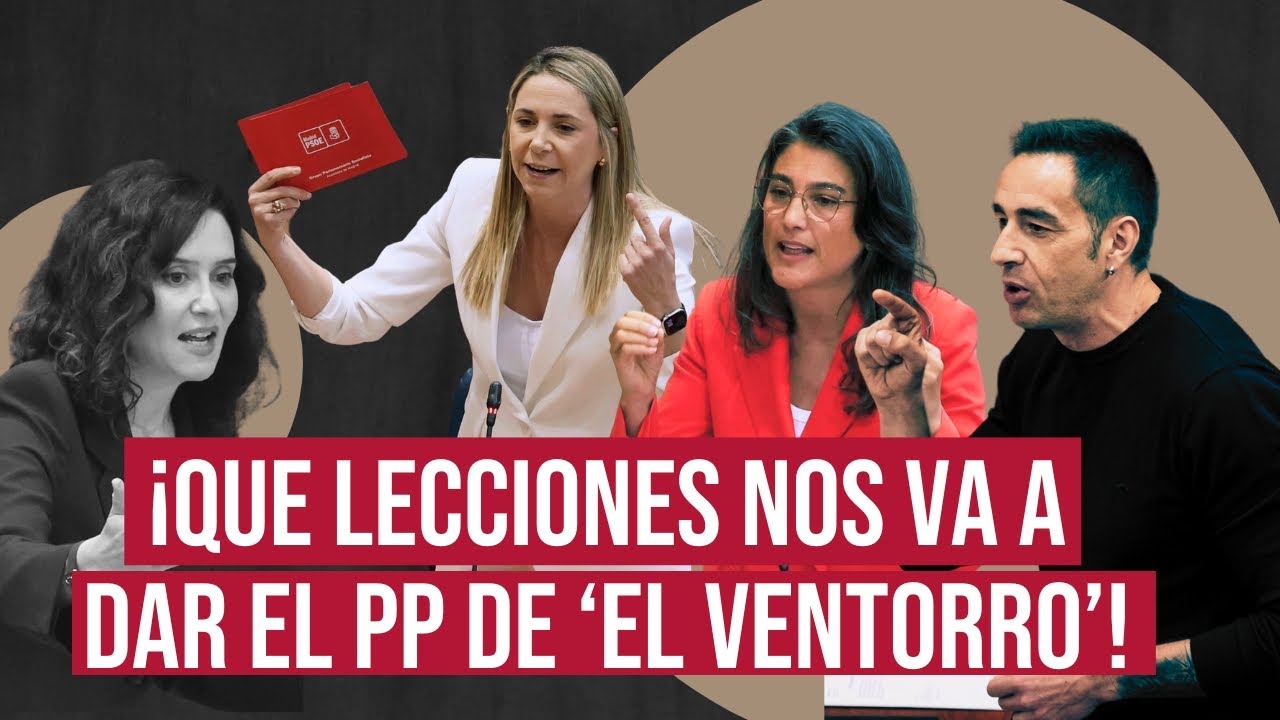 PSOE y Más Madrid, a Ayuso: 