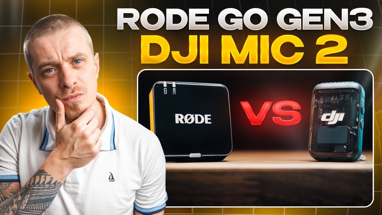 DJI Mic 2 vs Rode Wireless GO 3:  Audio-RING! Kto KR&Oacute;L bezprzewodowego dźwięku?