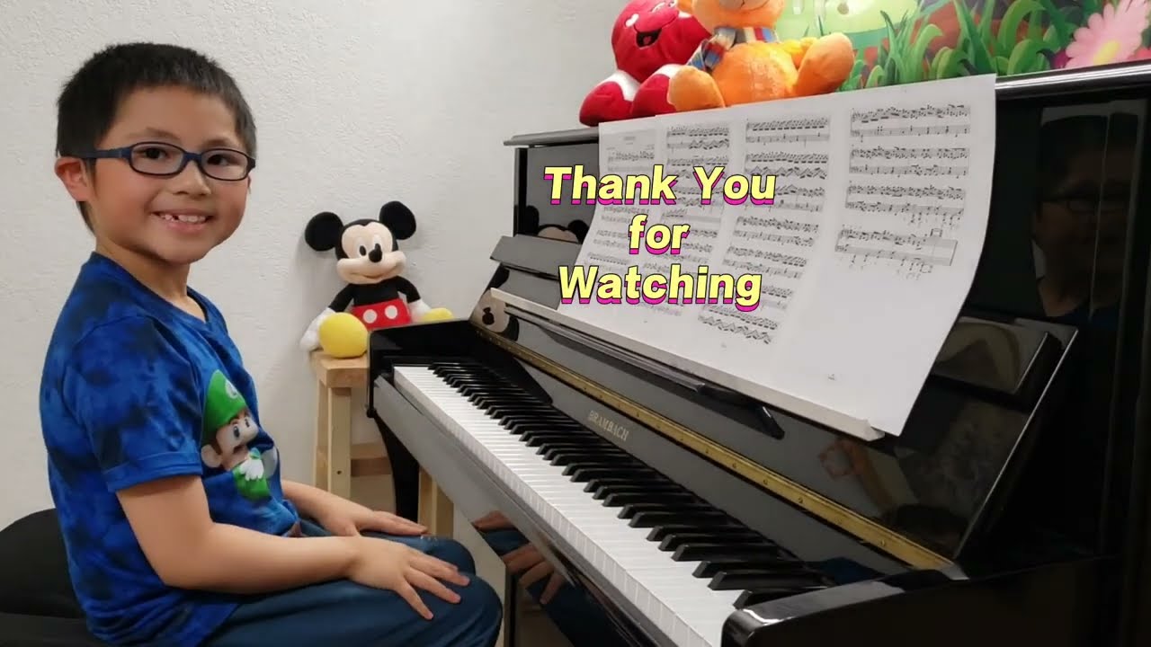 克罗地亚狂想曲 Croation Rhapsody Piano Cover by Leo (8yrs old)