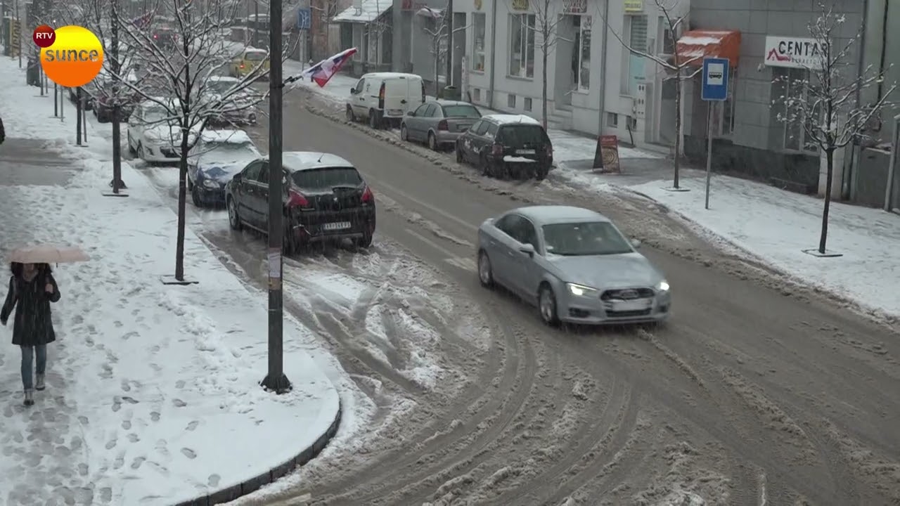 Sneg zavejao Aranđelovac