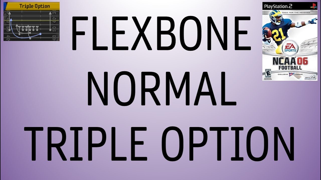 Flexbone Normal Triple Option - NCAA Football 06