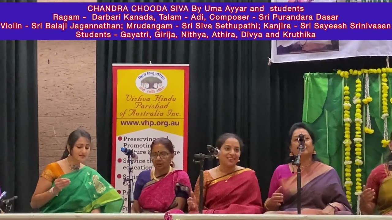 CHANDRA CHOODA SIVA by Uma Ayyar and Students