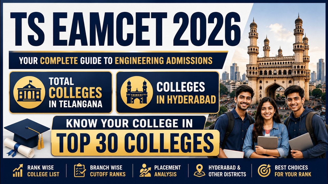eamcet rank wise colleges ts. rank wise colleges in eamcet.eamcet counselling process in telugu 2026